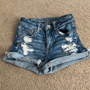 american eagle jean shorts